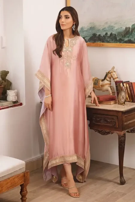 Petra Blush Kaftan - Farah Talib Aziz