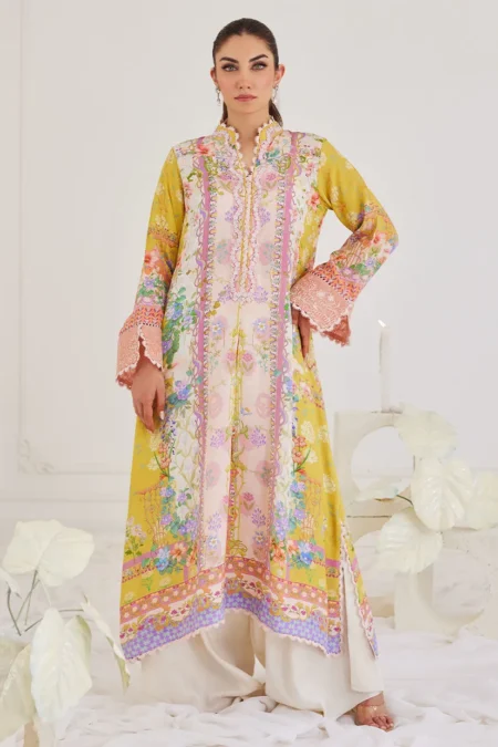 Esme Crepe Kaftan – Farah Talib Aziz