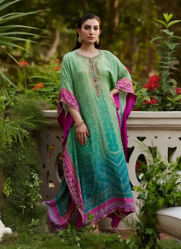 Persia Teal Ombre - Farah Talib Aziz