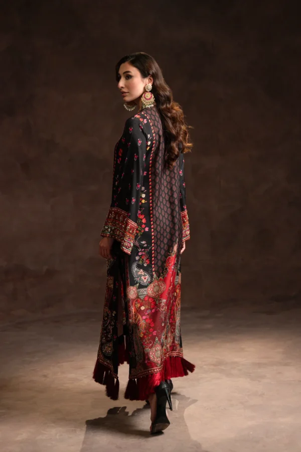 Multi Tassel Black - Ammara Khan