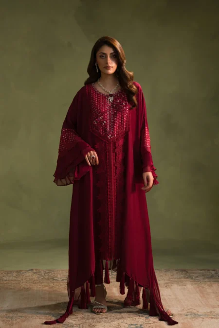 Glam Red Beauty - Ammara Khan